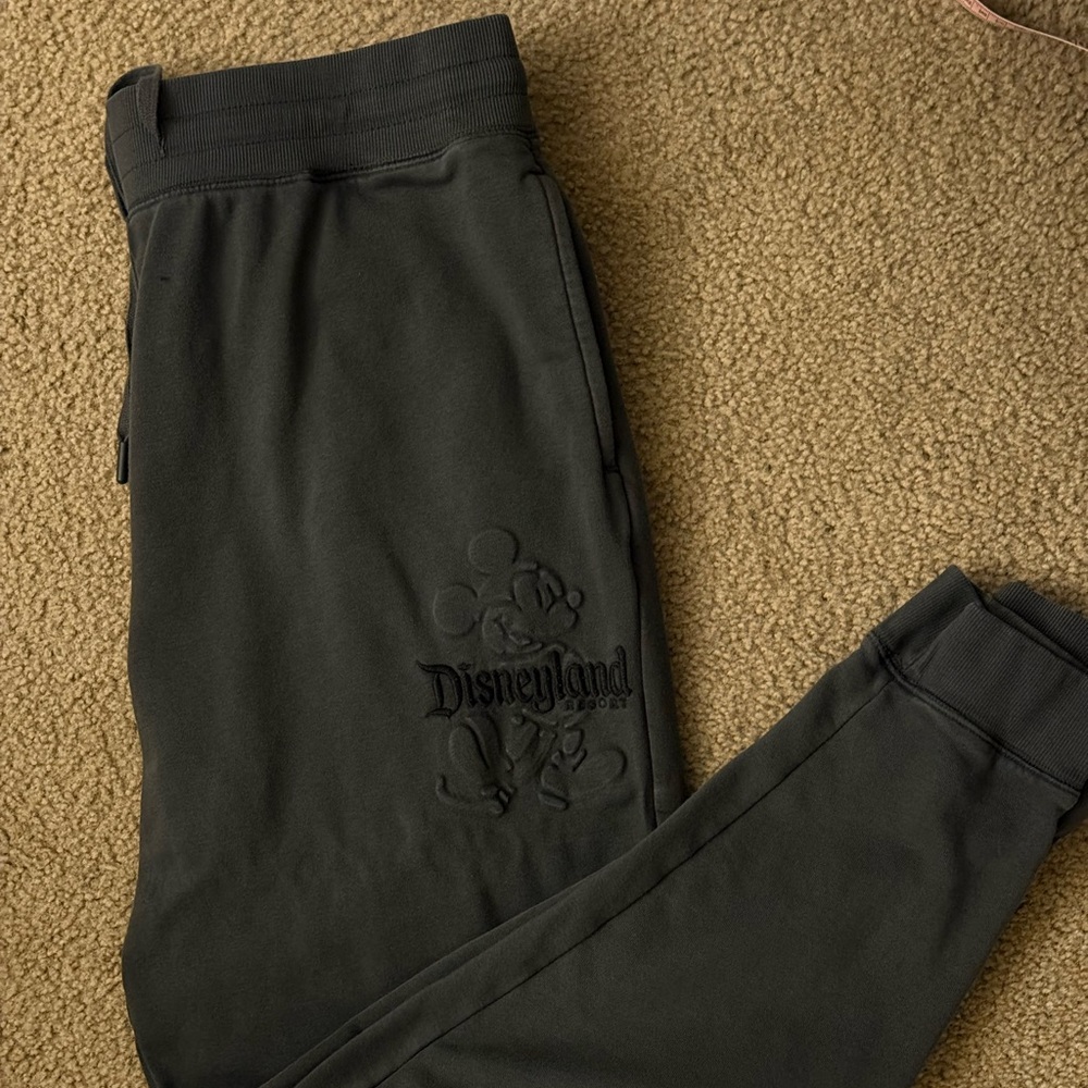 Disneyland gray sweatpants joggers